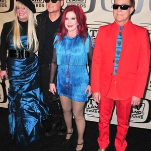 Cindy Wilson, Keith Strickland, Kate Pierson, Fred Schneider at arrivals for TV Land Awards 10th Anniversary, Lexington Armory, New York, NY April 14, 2012. Photo By: Gregorio T. Binuya/Everett Collection