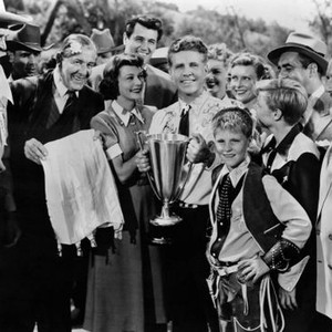 HERE COME THE NELSONS, Paul Harvey, Harriet Hilliard, Rock Hudson, Ozzie Nelson, Ricky Nelson, Barbara Lawrence, David Nelson, Jim Backus, Gale Gordon, 1952