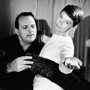 THE DEVIL IS A WOMAN, (aka IL SORRISO DEL GRANDE TENTATORE), director  Damiano Damiani, trying a 'torture belt' on Glenda Jackson, 1974