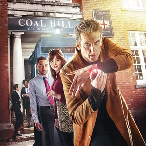 Doctor Who, Jenna Coleman (L), Peter Capaldi (R), 'The Caretaker', Season 8, Ep. #6, 09/27/2014, ©KSITE