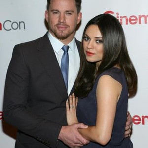 Channing Tatum, Mila Kunis at arrivals for Warner Bros. Pictures Presentation at CinemaCon 2014, The Colosseum of Caesars Palace, Las Vegas, NV March 27, 2014. Photo By: James Atoa/Everett Collection