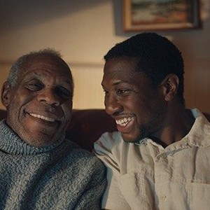 Danny Glover as Grandpa Allen and Jonathan Majors as Montgomery Allen in "Last Black Man in San Francisco"