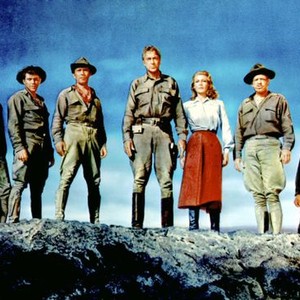 THEY CAME TO CORDURA, Dick York, Michael Callan, Richard Conte, Gary Cooper, Rita Hayworth, Van Heflin, Tab Hunter, 1959