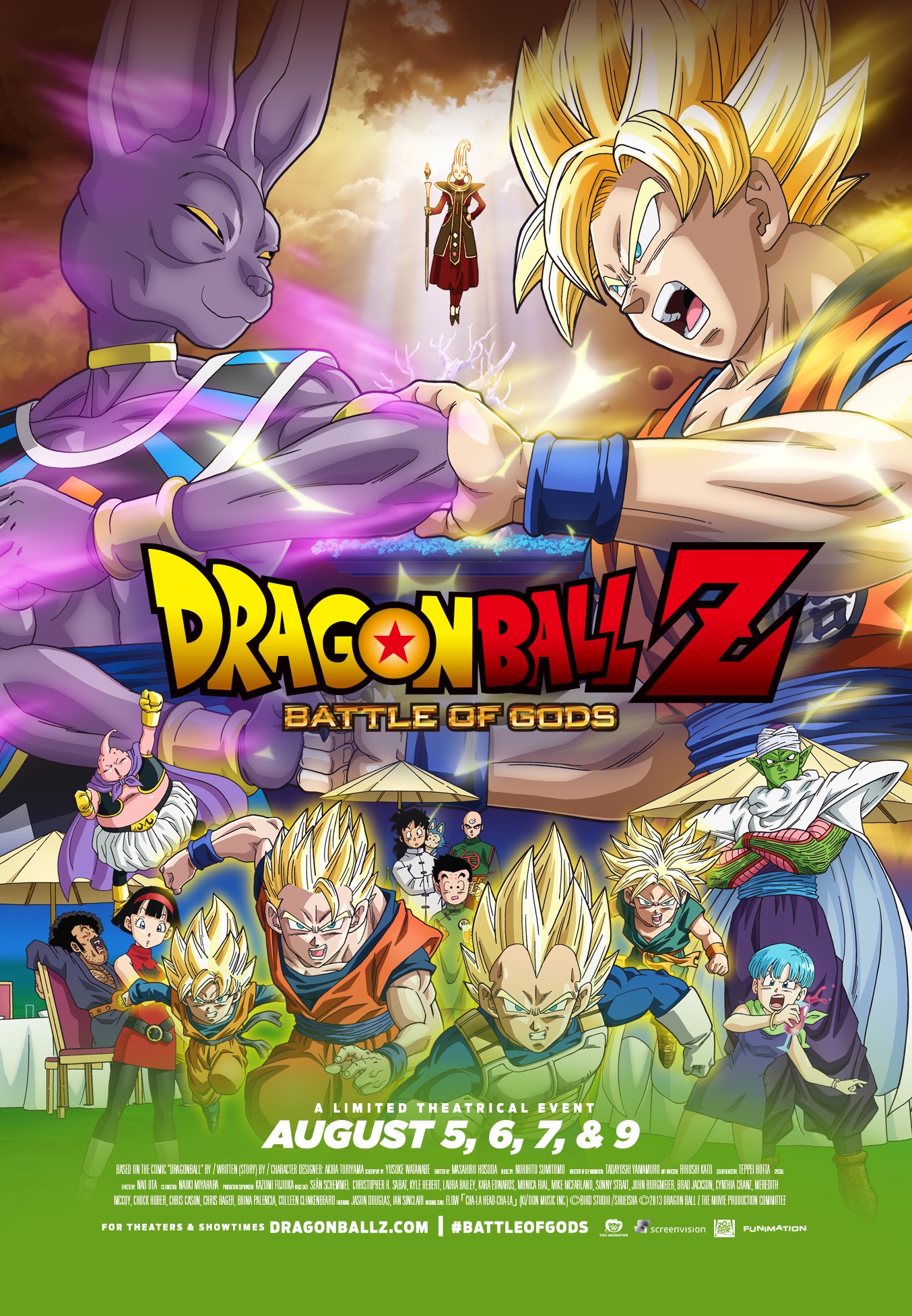 Confira o Trailer do novo Filme Dragon Ball Z: Battle of Gods [HD] - Heroi X