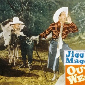 JIGGS AND MAGGIE OUT WEST, from left, Joe Yule, Renie Riano, 1950