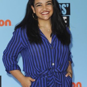 Laurie Hernandez at arrivals for Nickelodeon''s Kids'' Choice Sports Awards 2019, Barker Hangar, Santa Monica, CA July 11, 2019. Photo By: Elizabeth Goodenough/Everett Collection