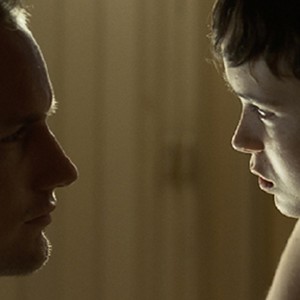 Ellen Page (as Hayley Stark) and Patrick Wilson (as Jeff Kohlver) in a scene from Hard Candy.
