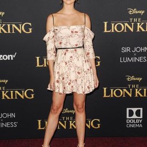 Maia Mitchell at arrivals for THE LION KING Premiere, El Capitan Theatre, Los Angeles, CA July 9, 2019. Photo By: Elizabeth Goodenough/Everett Collection