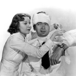 FOUR GIRLS IN WHITE, Una Merkel, Buddy Ebsen, 1939