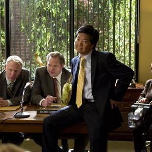 Community, Jeremy Scott Johnson (L), Brady Novak (C), Ken Jeong (R), 'Course Listing Unavailable', Season 3, Ep. #18, 05/03/2012, ©NBC