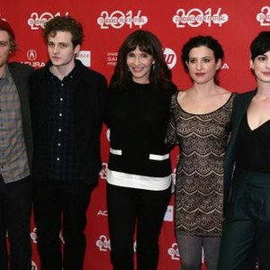 Johnny Flynn, Ben Rosenfield, Mary Steenburgen, Kate Barker-Froyland, Anne Hathaway at arrivals for SONG ONE Premiere at Sundance Film Festival 2014, The Eccles Theatre, Park City, UT January 20, 2014. Photo By: James Atoa/Everett Collection