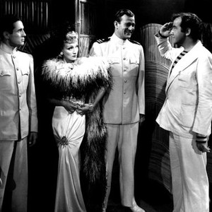 SEVEN SINNERS, William Bakewell, Marlene Dietrich, John Wayne, Broderick Crawford, 1940