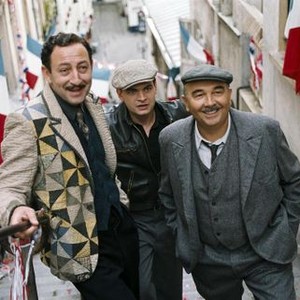 PARIS 36, (aka FAUBOURG 36), from left: Kad Merad, Clovis Cornillac, Gerard Jugnot, 2008. ©Pathe Films