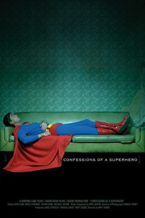 Confessions of a Superhero poster