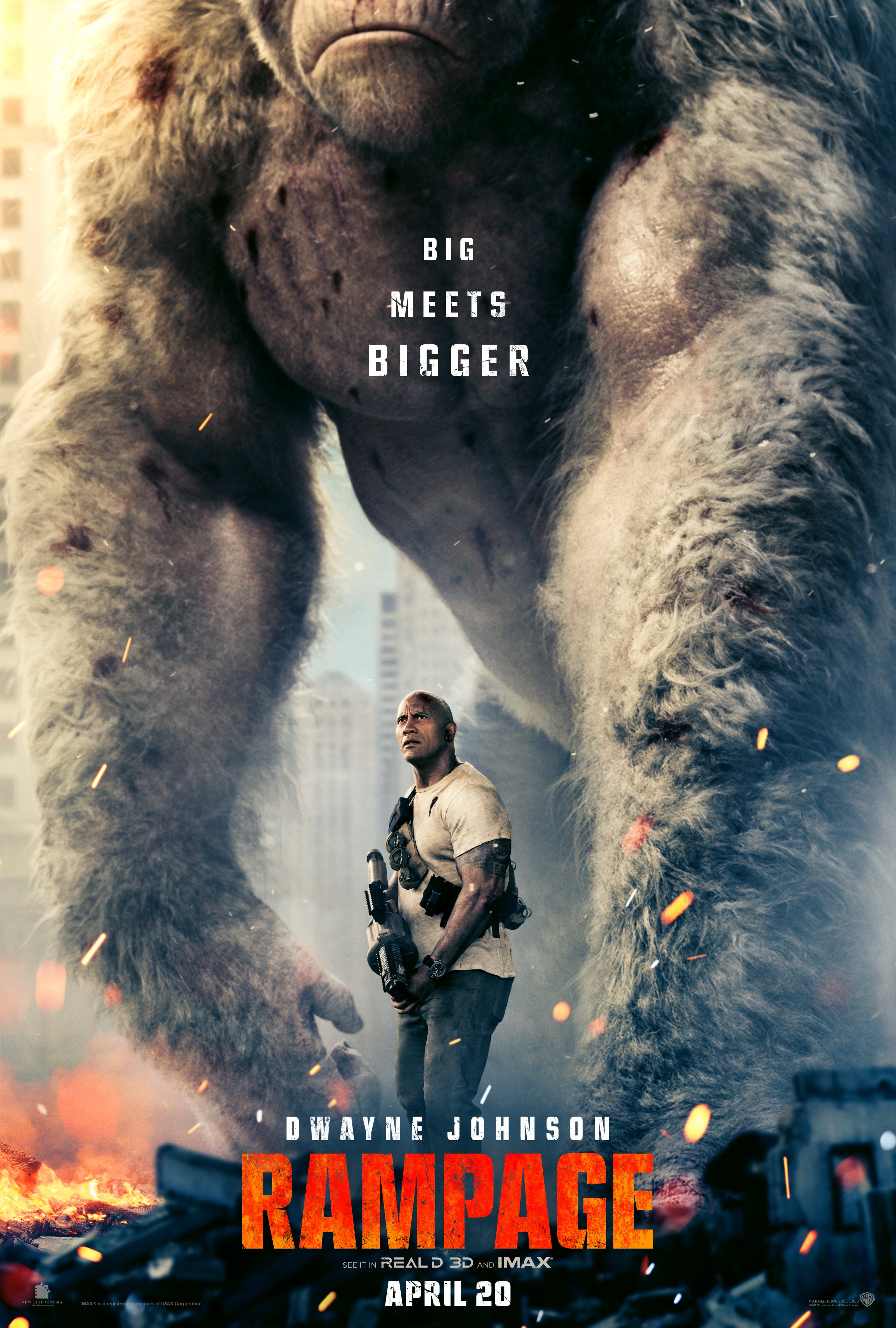 RAMPAGE Trailer 2 Español (2018) 