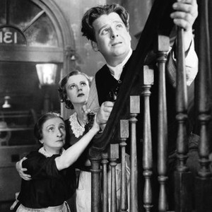 THE INFORMER, from left: Una O'Connor, Heather Angel, Wallace Ford, 1935