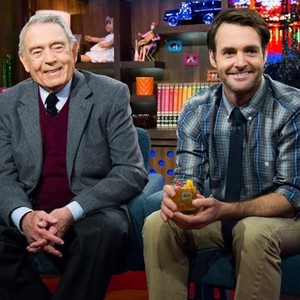 Watch What Happens: Live, Dan Rather (L), Will Forte (R), 07/16/2009, ©BRAVO
