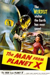 The Man From Planet X poster