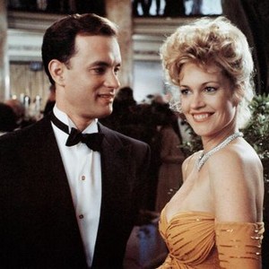 THE BONFIRE OF THE VANITIES, from left: Tom Hanks, Melanie Griffith, 1990. ©Warner Brothers