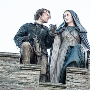 Game of Thrones, Alfie Allen (L), Helen Sloan (R), 'Mother's Mercy', Season 5, Ep. #10, 06/14/2015, ©HBOMR
