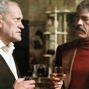 THE INTERNECINE PROJECT, from left: Harry Andrews, James Coburn, 1974