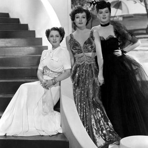 THE WOMEN, Norma Shearer, Joan Crawford, Rosalind Russell, 1939