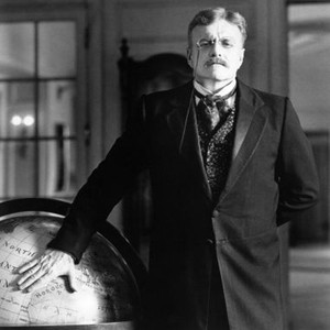 THE WIND AND THE LION, Brian Keith (as Theodore Roosevelt), 1975
