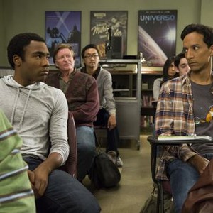 Community, Donald Glover (L), Danny Pudi (R), 'Introduction to Teaching', Season 5, Ep. #2, 01/02/2014, ©NBC