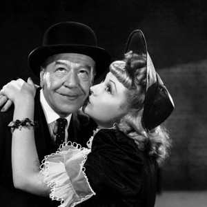 SKY MURDER, from left: Donald Meek, Joyce Compton, 1940