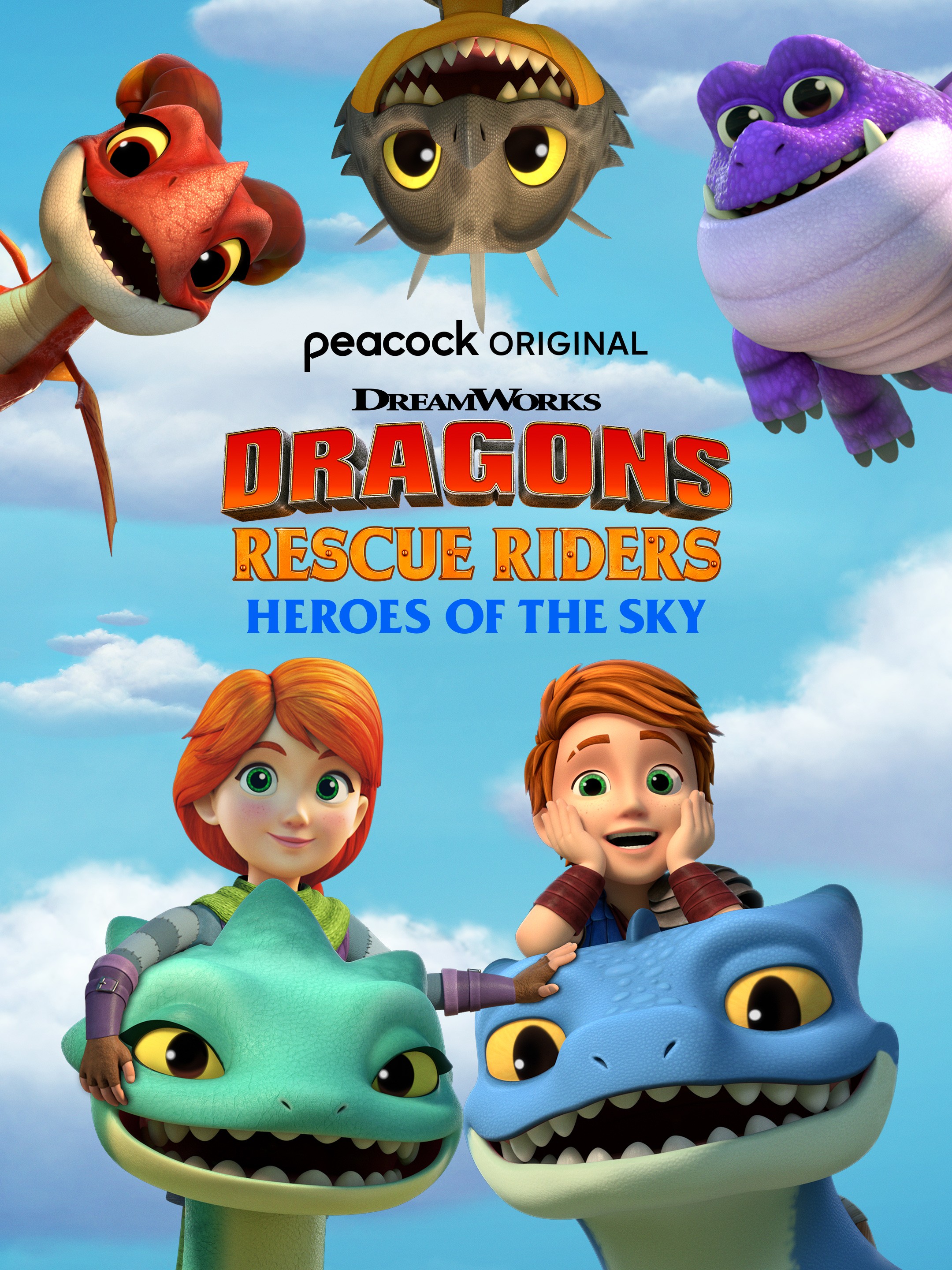 Artwork de la saison 1 de Dragons: Les Gardiens du ciel