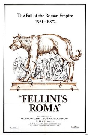 Fellini's Roma poster