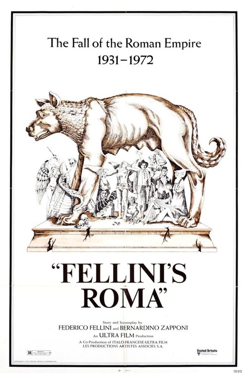 Fellini's Roma poster