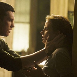 Sam Worthington as David and Jessica Chastain as Rachel Singer in "The Debt."