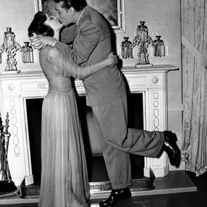 WHISTLING IN THE DARK, from left: Virginia Grey, Red Skelton, 1941