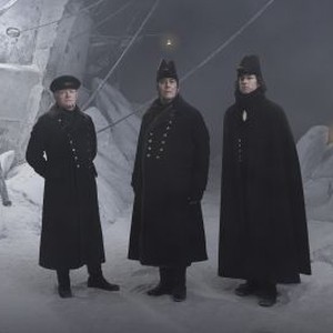 Ciarán Hinds, Tobias Menzies and Jared Harris (from left)