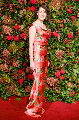 phoebe waller bridge golden globes red dress Jasper White And Gold Statement Belt - M/L Size - Women's Belts main image 0
