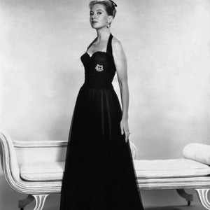 COUNT YOUR BLESSINGS, Deborah Kerr, in a black chiffon gown by Helen Rose, 1959