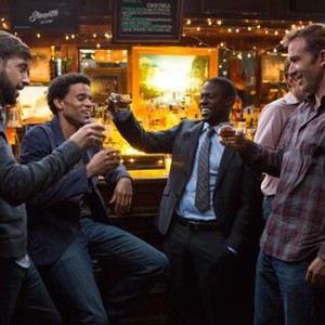 ABOUT LAST NIGHT, from left: David Greenman, Michael Ealy, Kevin Hart, Bryan Callen, 2014. ph: Matt Kennedy/©Sony Pictures