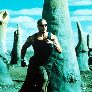 Vin Diesel as Riddick in USA Films' Pitch Black photo 17
