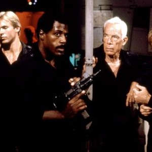 THE DELTA FORCE, Steve James, Lee Marvin, Chuck Norris, 1986. (c) MGM / .