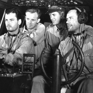 AIR FORCE, Gig Young, Arthur Kennedy, James Brown, John Ridgely, 1943
