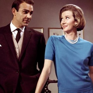 GOLDFINGER, Sean Connery, Lois Maxwell, 1963