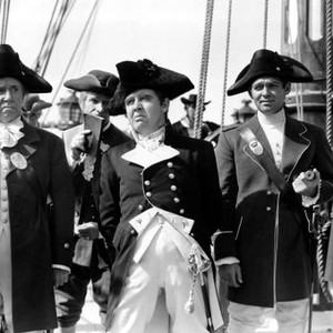 MUTINY ON THE BOUNTY, Ian Wolfe, Charles Laughton, Clark Gable, Dudley Digges, 1935
