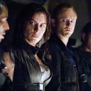 PANDORUM, from second left left: Antje Traue, Ben Foster, Cung Le,  2009. ©Overture Films