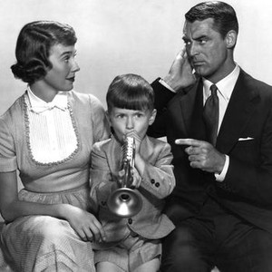 ROOM FOR ONE MORE, from left, Betsy Drake, George Winslow, Cary Grant, 1952