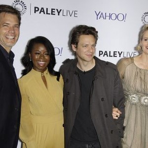 Timothy Olyphant, Erica Tazel, Jacob Pitts, Joelle Carter at arrivals for The Paley Center For Media Presents An Evening with FX''S JUSTIFIED, The Paley Center for Media, Los Angeles, CA April 8, 2015. Photo By: Michael Germana/Everett Collection