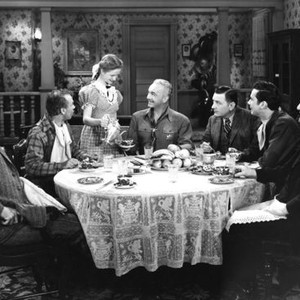WIDE OPEN TOWN, Morris Ankrum, Andy Clyde, Cara Williams, William Boyd, Russell Hayden, 1941