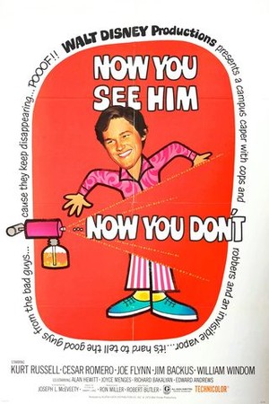 Now You See Him, Now You Don't poster