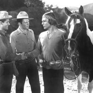 DESERT GOLD, Robert Cummings, Tom Keene, Buster Crabbe, 1936