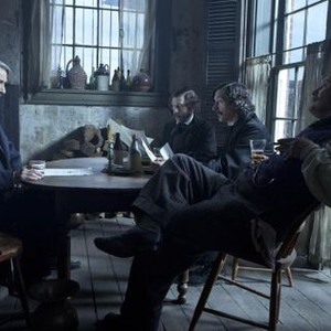 LINCOLN, from left: David Strathairn, Tim Blake Nelson, John Hawkes, James Spader, 2012, ph: David James/TM and Copyright ©20th Century Fox Film Corp. All rights reserved.